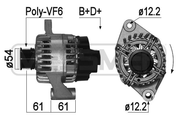 Generator 14V 120A