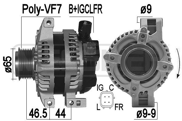 Generator 14V 130A