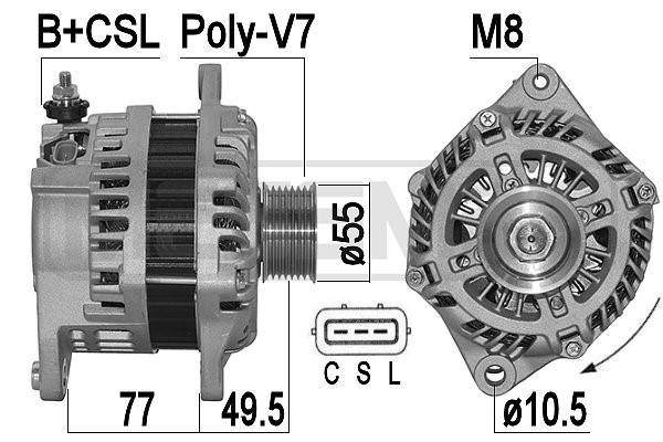 Generator 14V 130A