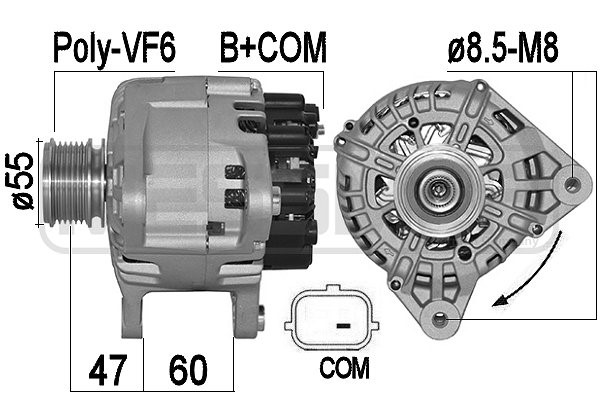 Generator 14V 150A
