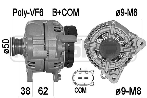 Generator 14V 140A