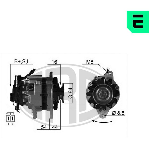 Generator 14V 60A Era oem Oem 210050 ERA OEM