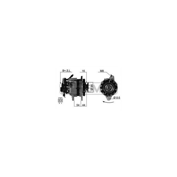 Generator 14V 60A