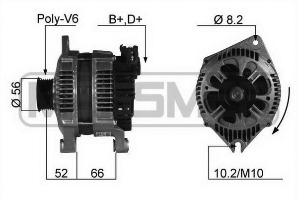 Generator 14V 120A