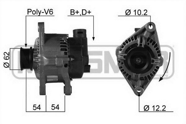 Generator 14V 75A