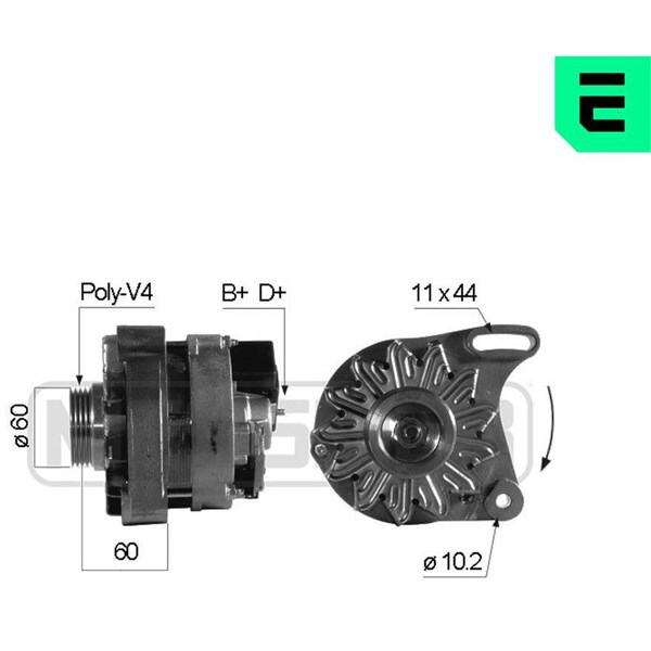 Generator 14V 65A Era oem Oem 210219 ERA OEM