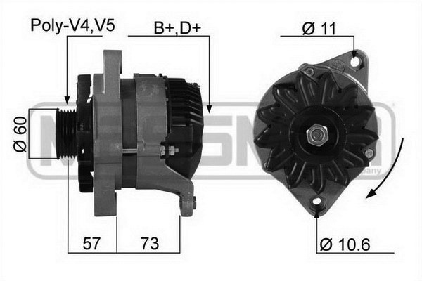 Generator 14V 65A Generator 14V 65A