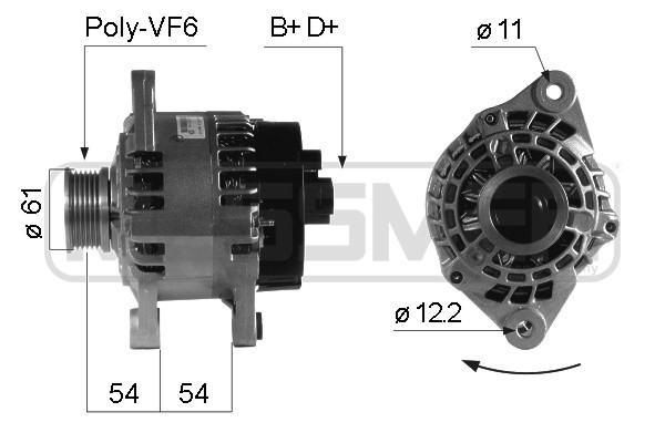 Generator 14V 120A