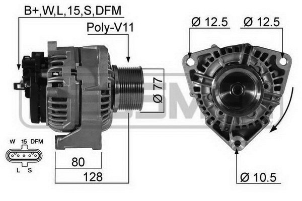 Generator 28V 100A