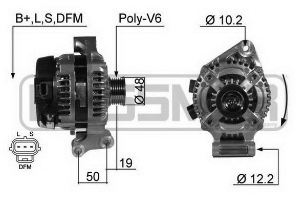 Generator 14V 120A