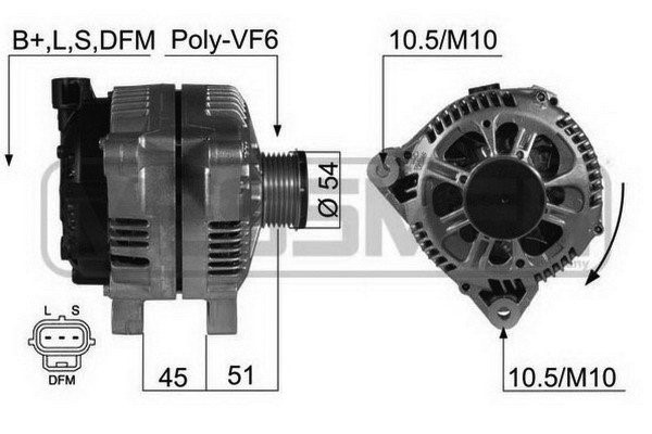 Generator 14V 150A