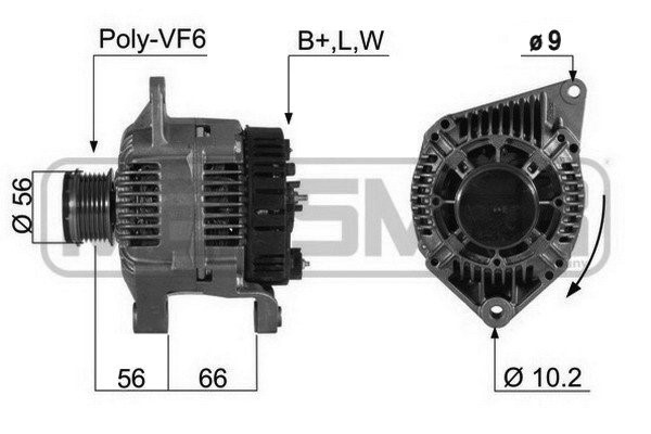 Generator 14V 120A