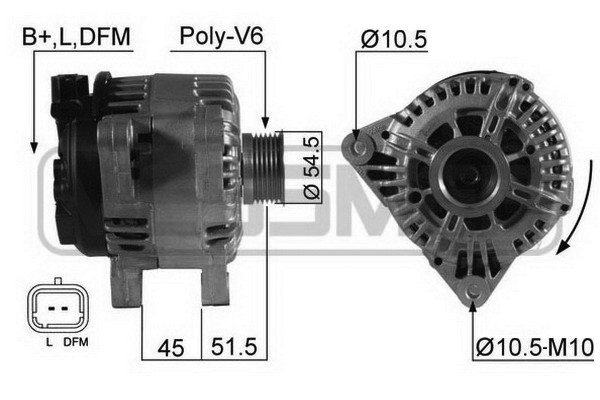 Generator 14V 150A