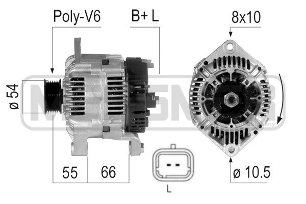 Generator 14V 120A