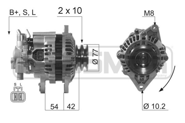 Generator 14V 65A