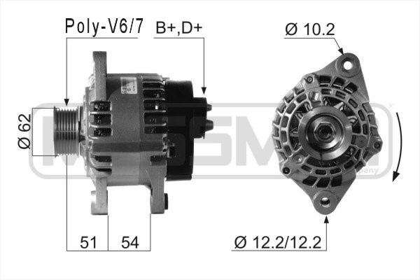 Generator 14V 100A