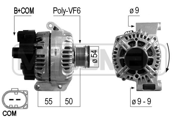 Generator 14V 120A