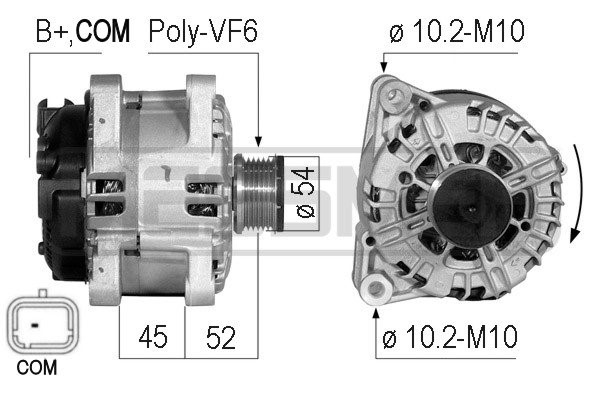 Generator 14V 150A