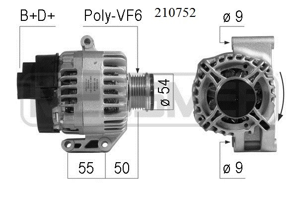 Generator 14V 120A