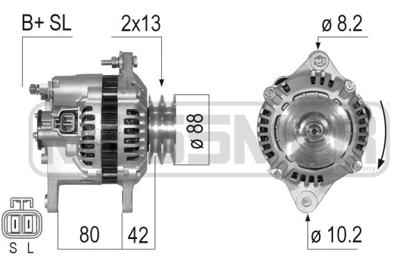 Generator 14V 100A