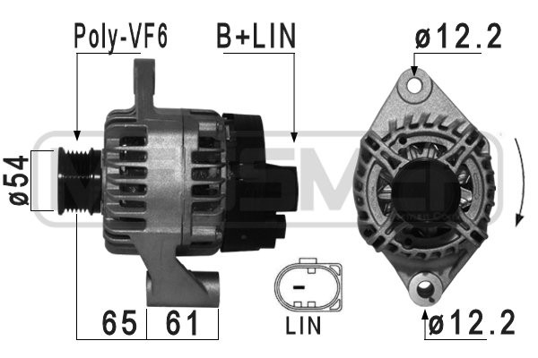 Generator 14V 120A