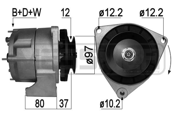 Generator 28V 35A