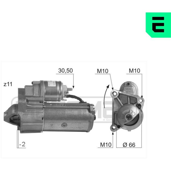 Startmotor 12V Era oem Oem 220021 ERA OEM