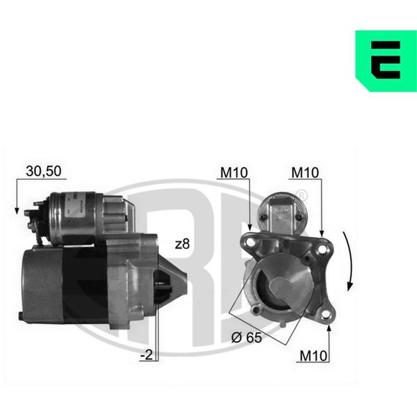 Startmotor 12V Era oem Oem 220023 ERA OEM
