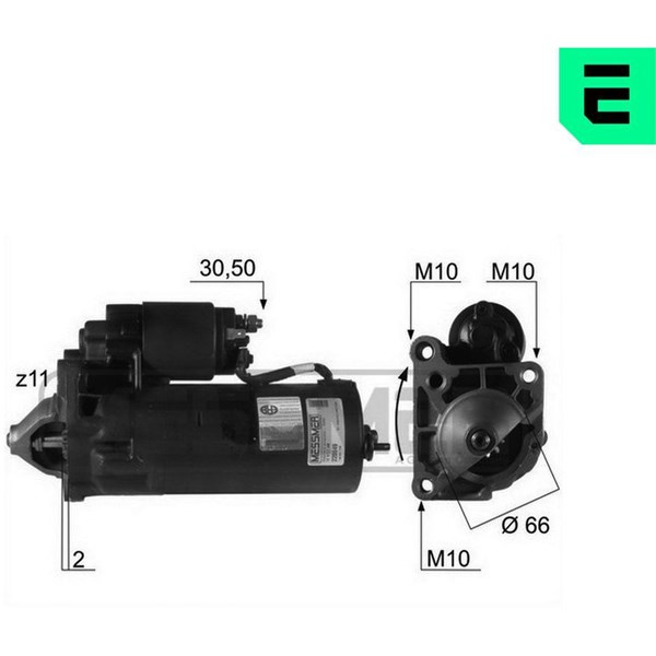 Startmotor 12V Era oem Oem 220049 ERA OEM