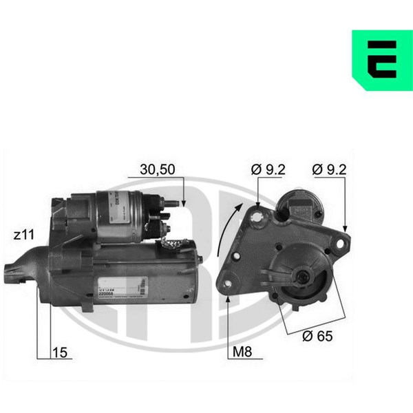 Startmotor 12V Era oem Oem 220068 ERA OEM