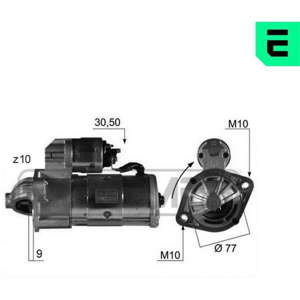 Startmotor 12V Era oem Oem 220086 ERA OEM