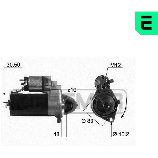 Startmotor 12V Era oem Oem 220132 ERA OEM