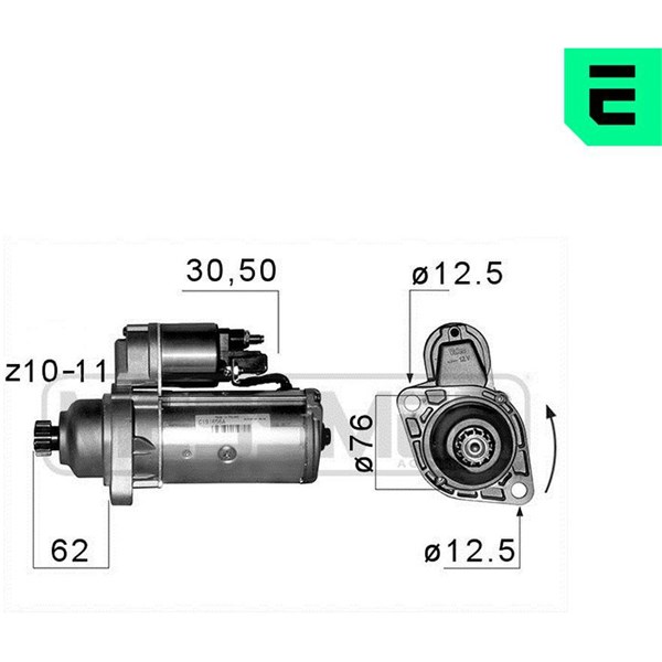 Startmotor 12V Era oem Oem 220141 ERA OEM