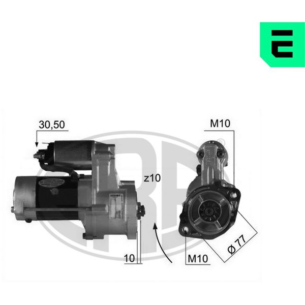 Startmotor 12V Era oem Oem 220159 ERA OEM