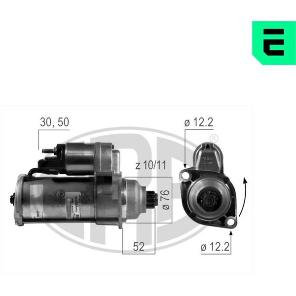 Startmotor 12V Era oem Oem 220180 ERA OEM