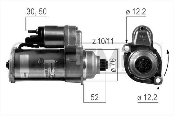 Startmotor 12V