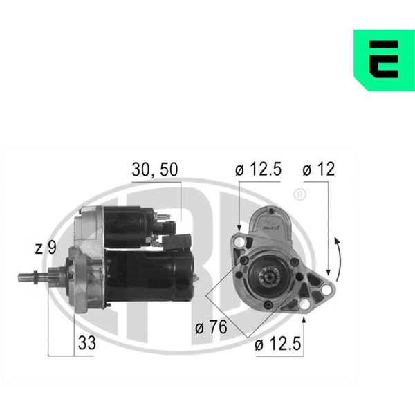 Startmotor 12V Era oem Oem 220190 ERA OEM