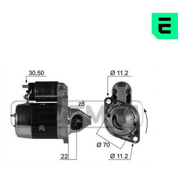 Startmotor 12V Era oem Oem 220198 ERA OEM