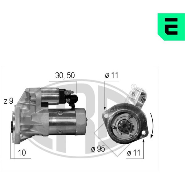 Startmotor 12V Era oem Oem 220208 ERA OEM