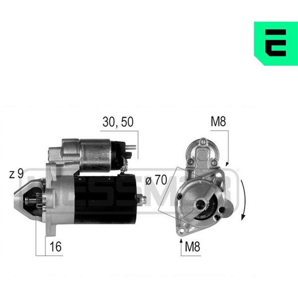 Startmotor 12V Era oem Oem 220214 ERA OEM