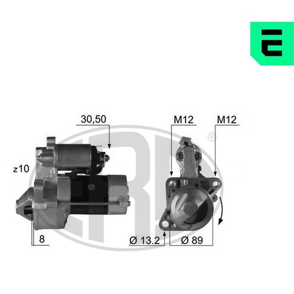 Startmotor 12V Era oem Oem 220342 ERA OEM