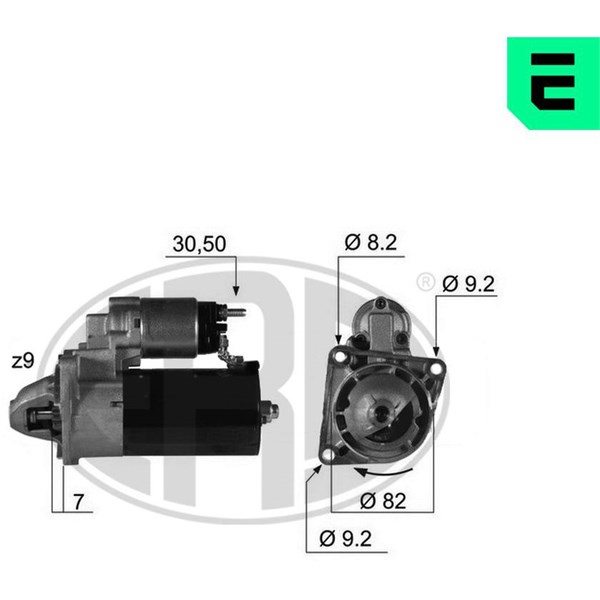 Startmotor 12V Era oem Oem 220346 ERA OEM