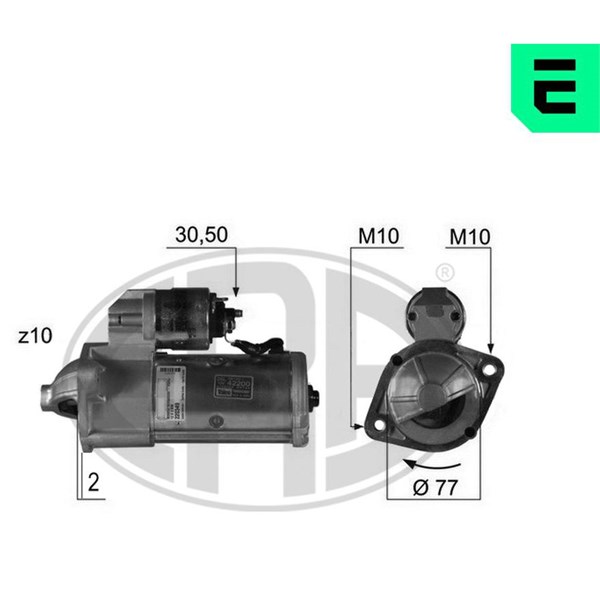 Startmotor 12V Era oem Oem 220349 ERA OEM