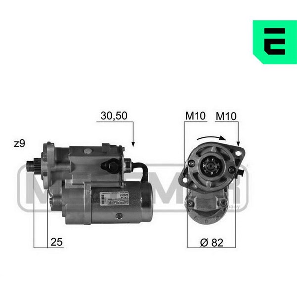 Startmotor 12V Era oem Oem 220351 ERA OEM