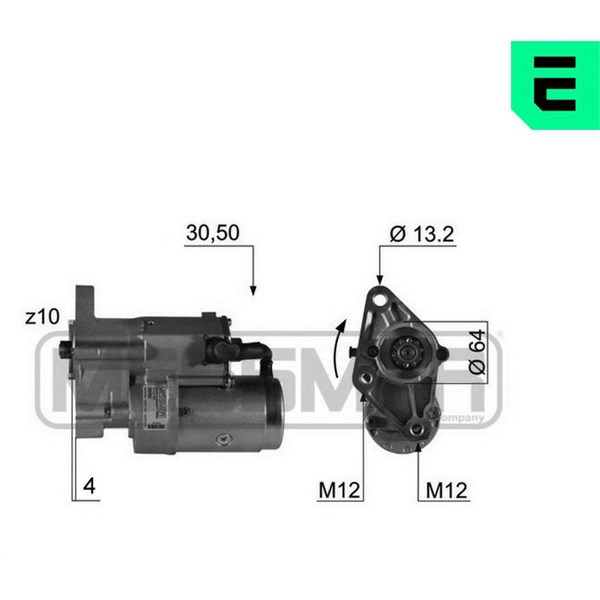 Startmotor 12V Era oem Oem 220352 ERA OEM
