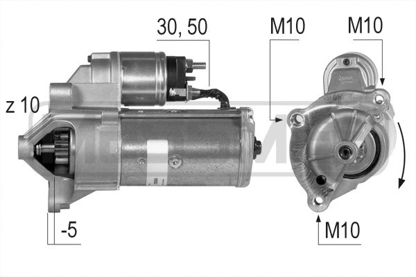 Startmotor 12V