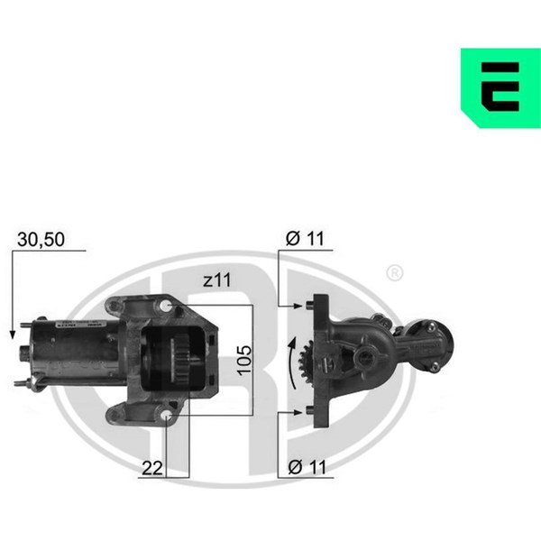 Startmotor 12V Era oem Oem 220373 ERA OEM