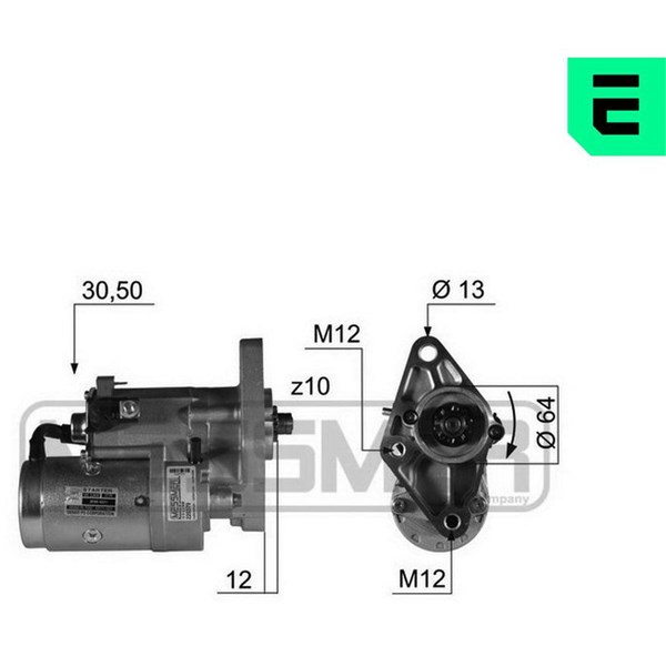 Startmotor 12V Era oem Oem 220379 ERA OEM
