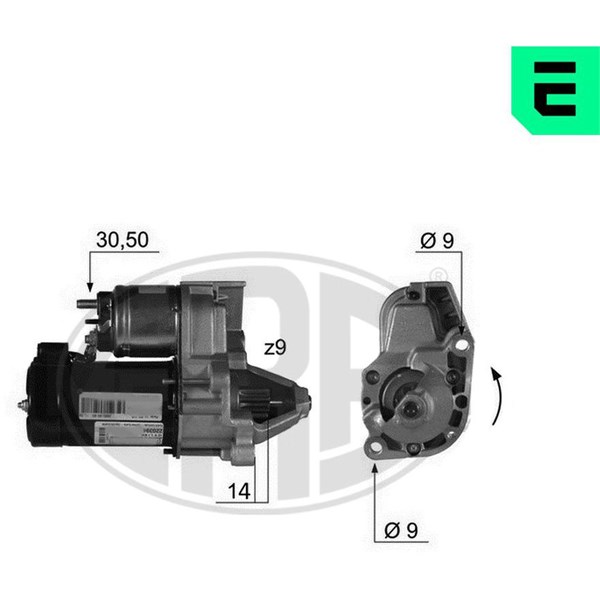 Startmotor 12V Era oem Oem 220394 ERA OEM