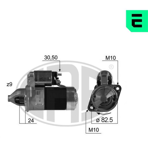 Startmotor 12V Era oem Oem 220398 ERA OEM